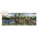 4 Walls Whimisical Wall Jungle Mural Style Border in Multi