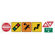 4 Walls Traffic Signs Freestyle Peel and Stick Decal ( Set 2) in Bright