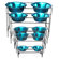 Platinum Pets Modern Diner Stand with Stainless Steel Pet Bowl (96 oz.)