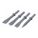 Campbell Hausfeld Chisel Set - 4 Piece