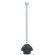 OXO Toilet Plunger & Canister - White