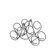 Spectrum Diversified Bordeaux 5 Bottle Tabletop Wine Rack