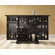 Crosley Alexandria Expandable Bar Cabinet in Black