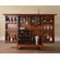 Crosley LaFayette Expandable Bar Cabinet in Classic Cherry