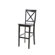 Crosley X-Back 30" Barstool in Black