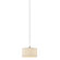 Philips Forecast Lighting White Grasscloth Pendant Shade