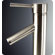 Fresca Attrazione Modern Glass Bathroom Vanity with Frosted Edge Mirror