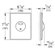 Grohe Surf Wall Plate for AV1
