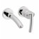 Grohe Tenso Wall Mounted Bathroom Faucet with Single Handle