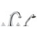 Grohe Kensington Double Handle Deck Mount Roman Tub Faucet