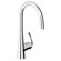 Grohe Ladylux3 One Handle Single Hole Kitchen Sink Faucet with Dual Spray Pull Down and Lever Handle