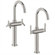 Grohe Atrio Single Hole Vessel Faucet with Double Cross Handles