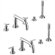 Grohe Eurostyle Cosmopolitan Volume Control Roman Tub Faucet with Hand Shower