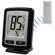 La Crosse Technology Silver Atomic Wall Clock with Moon Phase & Indoor/Outdoor Temperature