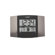 La Crosse Technology Silver Atomic Wall Clock with Moon Phase & Indoor/Outdoor Temperature