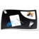 Cep Solid Black Desk Mat, 24-4/5"x16-1/2", .55mm Thick, Black