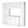 Prepac Elite Garage/Laundry Room Topper & Wall Cabinet with 1 Door