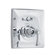 Jado Illume Pressure Balance Diverter Faucet Shower Faucet Trim Only with Lever Handle