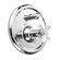 Jado New Haven Pressure Balance Diverter Faucet Shower Faucet Trim Only with Cross Handle