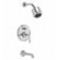 Jado New Classic Pressure Balance Diverter Tub and Shower Faucet with Lever Handle