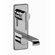 Jado Glance Wall Mounted Bathroom Sink Faucet with Single Lever Handle