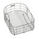 Elkay 16.125" x 14.625" Stainless Steel Bottom Grid with Removable Dish Rack