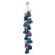 Grriggles Travelin' Squeakies Clip Strip Dog Toy (12 Pieces)