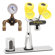 Speakman Eyesaver Centerset Faucet with Optional Thermostatic Mixing Valve, 8" Deck Plate and Battery Operated