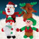 Zanies 11" Holiday Friend Dog Toy