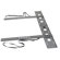 US Brown Bear Large Ultra Low Profile Silver LED TV Mount for 42" to 65" Displays