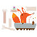 ADZif Piccolo Paolo Goes Boating Wall Sticker