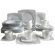 Creatable Celebration 30 Piece Dinner Set
