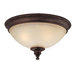 Hill House 2 Light Flush Mount