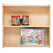 27.25" H Book and Storage Shelf