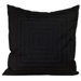 Pyramide Decorative Pillow in Black