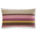 Hosta Stripe Cotton Pillow in Alabaster