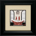 Red Bath I / II Framed Art (Set of 2)