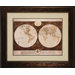 Map of The World Framed Art
