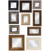 Set of 10 Mirror Assortment with Frames