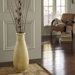 Small Whitewash Round Decorative Vase