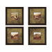 Campagna in Fields Set of Four Framed Print - Melious
