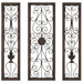 Rusty Vine Set of Three Metal Art