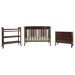 Ava Complete 5 Piece Nursery Set in Espresso