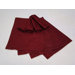 Placemat and Napkin with Scroll Leaf Pattern (Set of 4)