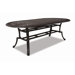 Del Mar Oval Aluminum Dining Table