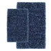 Barbados Shag Accent Rug Navy Set