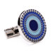 Kaleidoscope Cufflinks in Blue