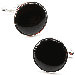 Silver and Onyx Cufflinks