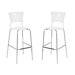 Mimi Barstool in White (Set of 2)