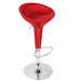 Scooper Bar Stool in Red